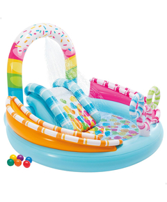 Детский бассейн Фабрика конфет 170х168х122 Intex 57144